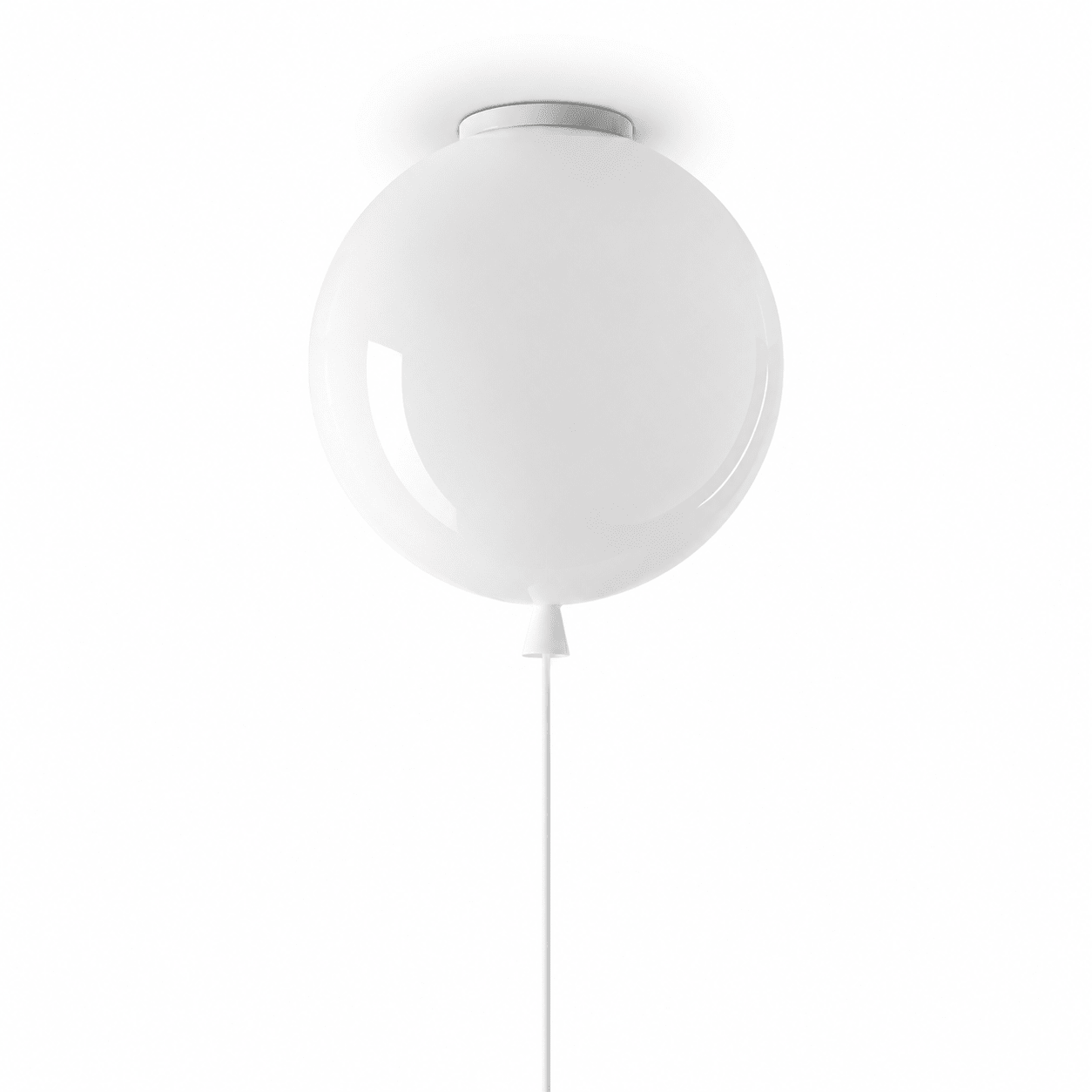 Glass Balloon Ceiling Light