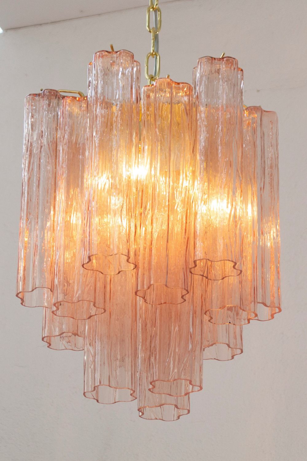 Classic Italian Art Rose Chandelier