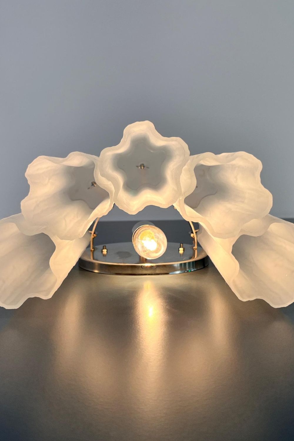 Frosted white Art glass tube wall Lamp