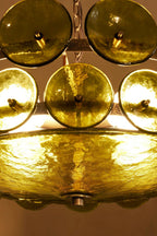 Italian Art glass Lorenzo chandelier