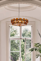 Italian Art glass Lorenzo chandelier