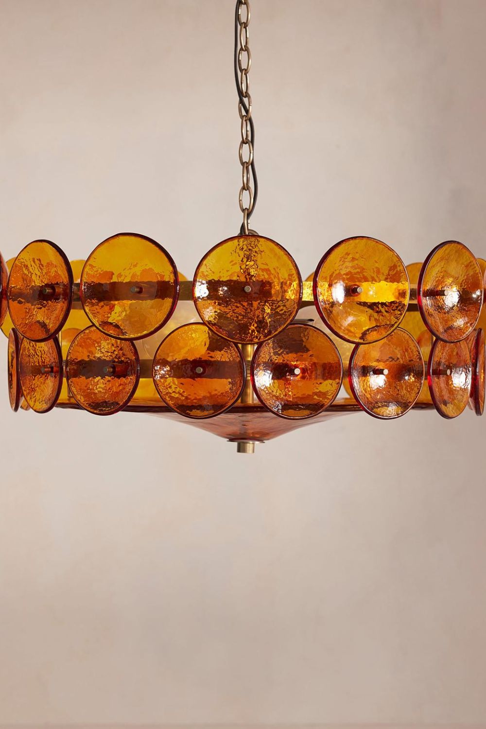 Italian Art glass Lorenzo chandelier
