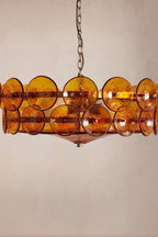 Italian Art glass Lorenzo chandelier