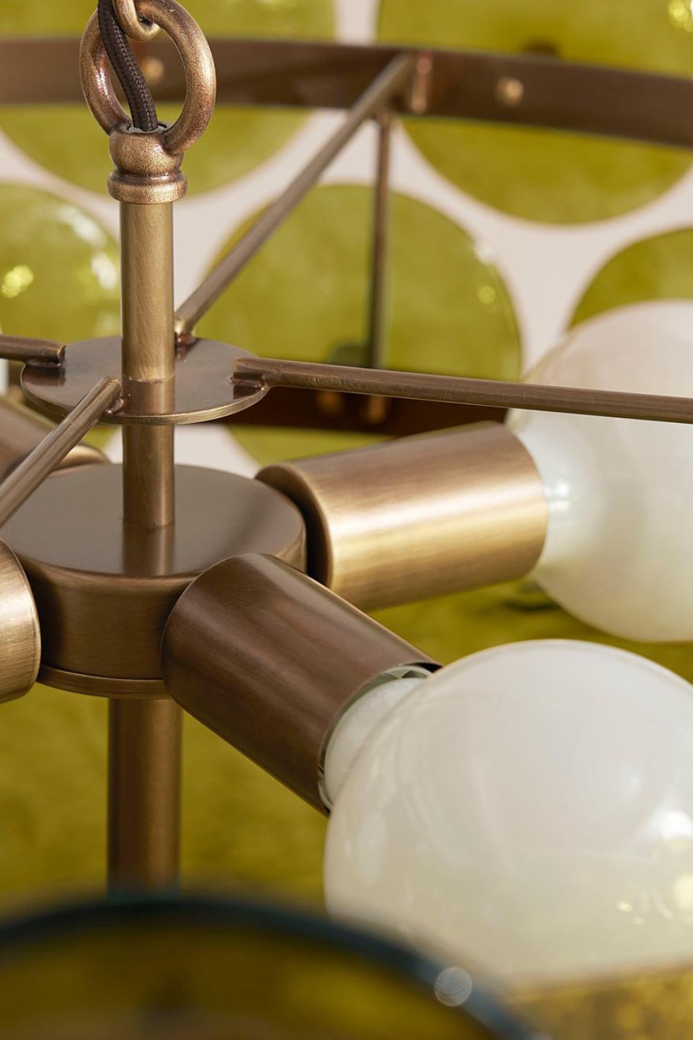 Italian Art glass Lorenzo chandelier