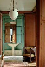 French Retro Glass Bud Chandelier