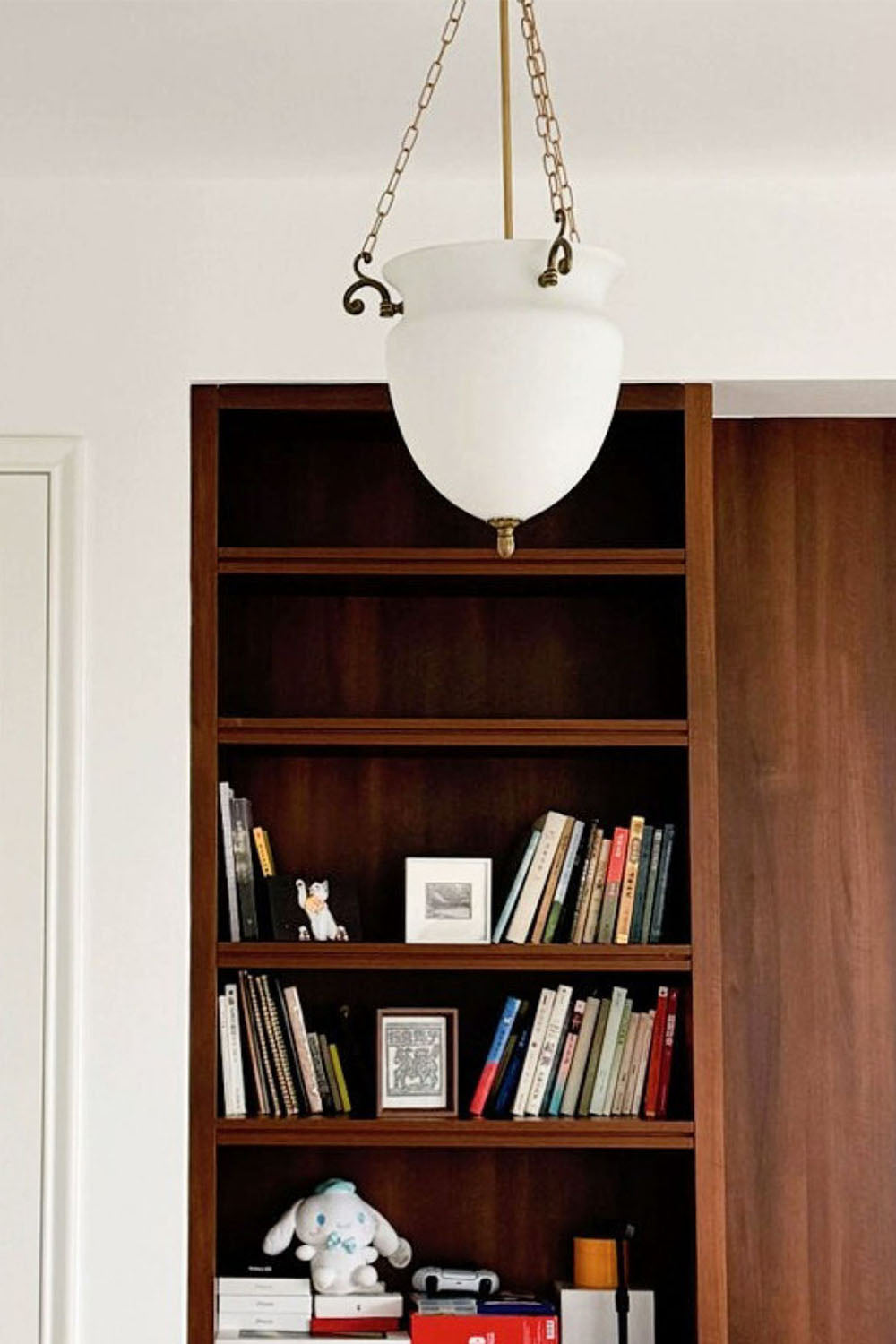 French Retro Glass Bud Chandelier
