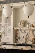 French Retro Glass Bud Chandelier