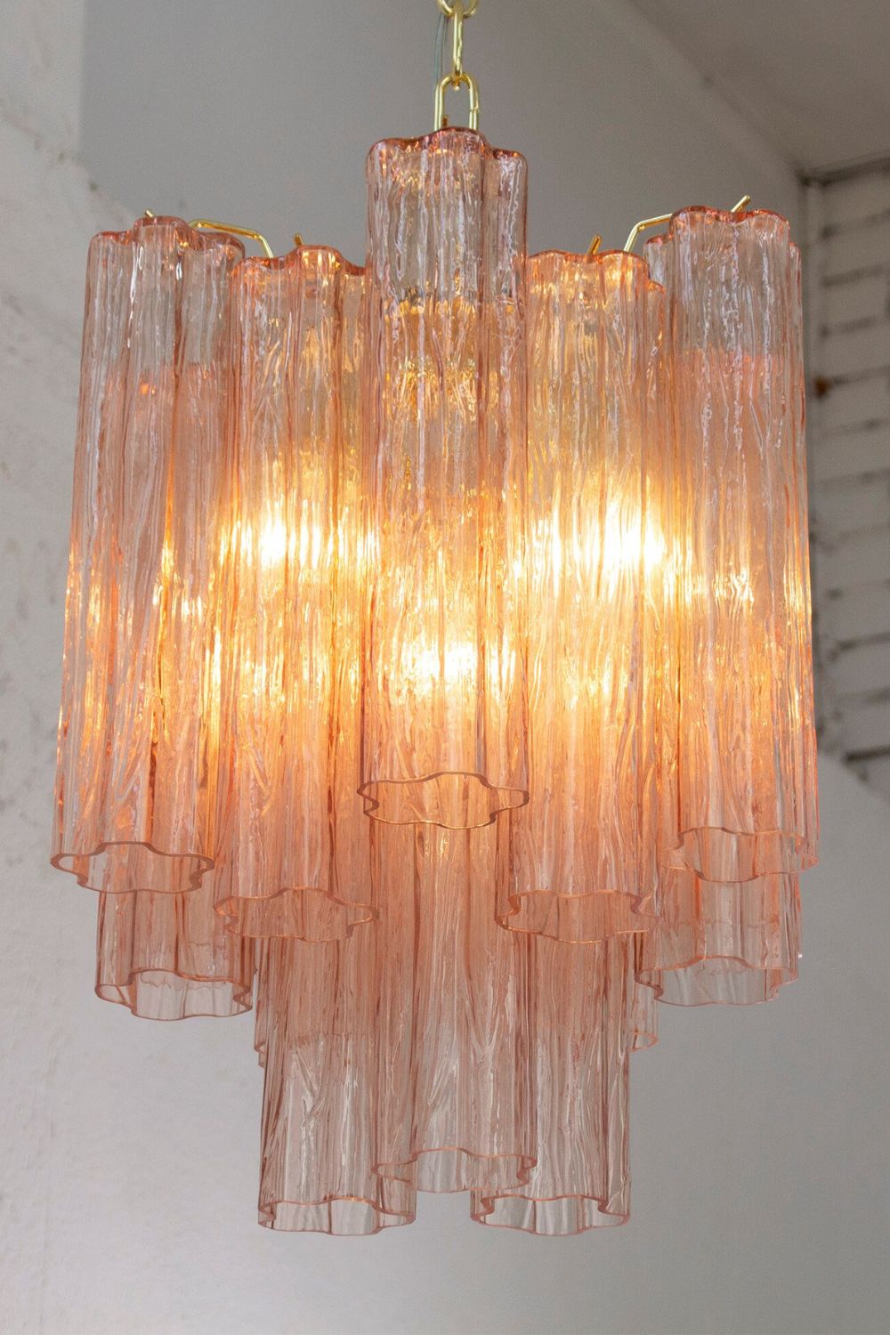 Classic Italian Art Rose Chandelier