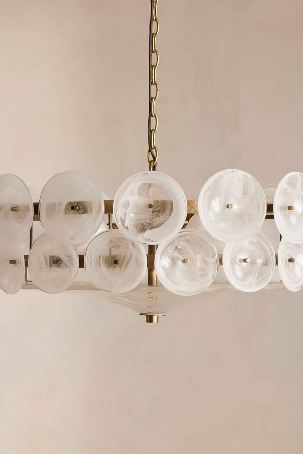 Italian Art glass Lorenzo chandelier