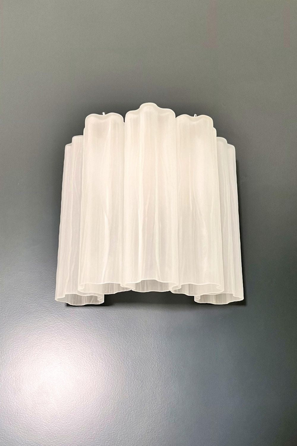Frosted white Art glass tube wall Lamp