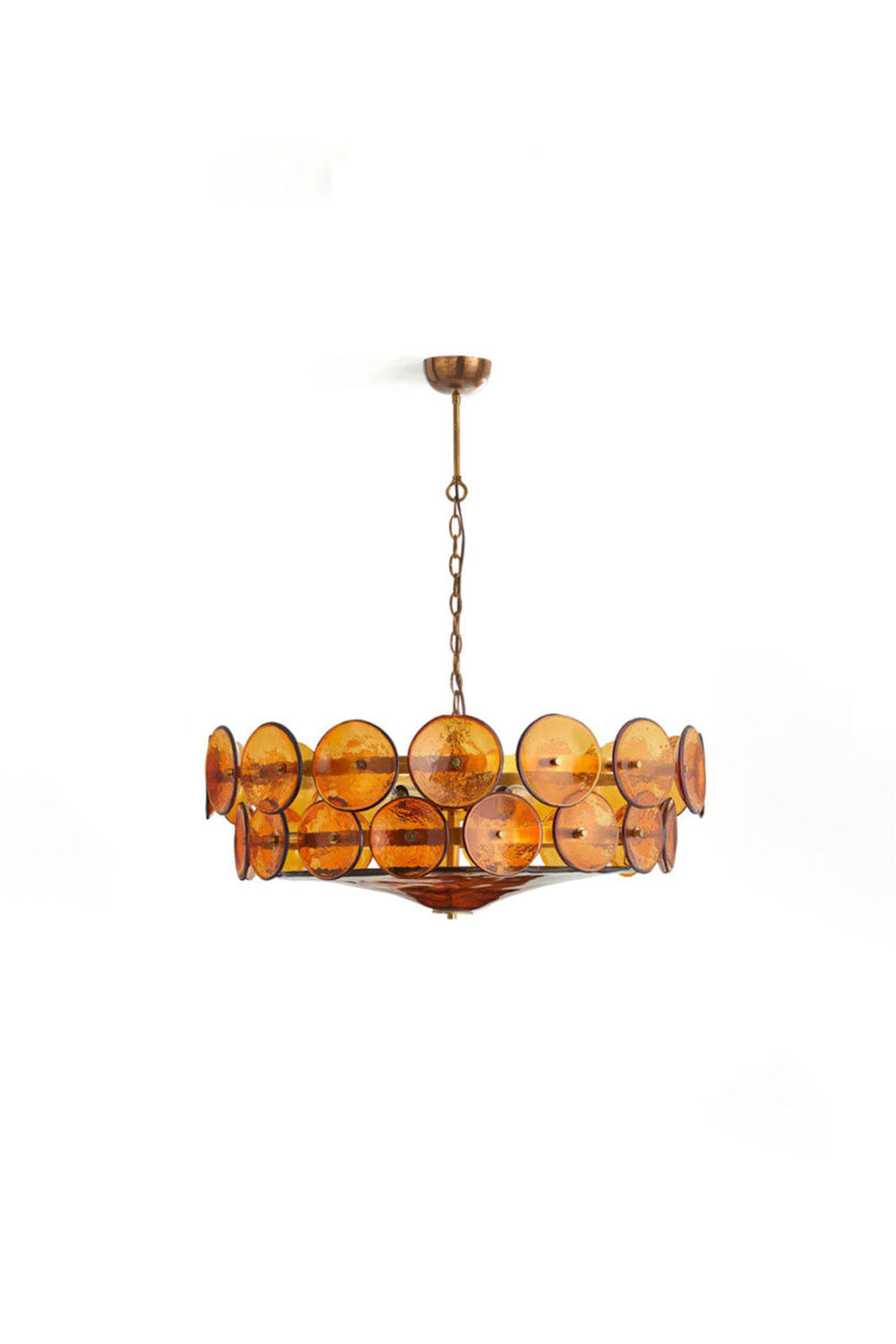 Italian Art glass Lorenzo chandelier