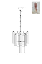 Art Glass Tronchi Chandelier