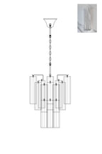 Art Glass Tronchi Chandelier