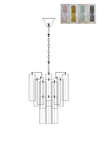Art Glass Tronchi Chandelier