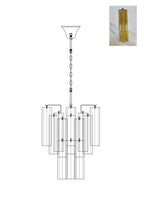 Art Glass Tronchi Chandelier