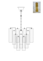 Art Glass Tronchi Chandelier