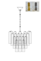 Art Glass Tronchi Chandelier