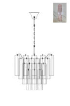 Art Glass Tronchi Chandelier