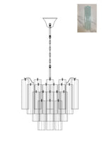 Art Glass Tronchi Chandelier