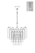 Art Glass Tronchi Chandelier