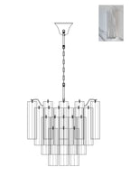 Art Glass Tronchi Chandelier