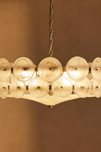 Italian Art glass Lorenzo chandelier