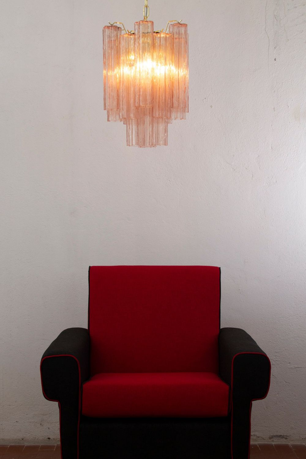 Classic Italian Art Rose Chandelier