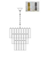 Art Glass Tronchi Chandelier