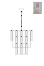 Art Glass Tronchi Chandelier