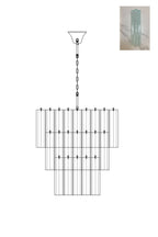 Art Glass Tronchi Chandelier