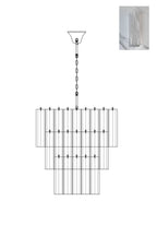 Art Glass Tronchi Chandelier