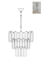Art Glass Tronchi Chandelier