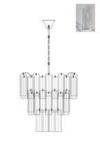 Art Glass Tronchi Chandelier