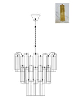 Art Glass Tronchi Chandelier