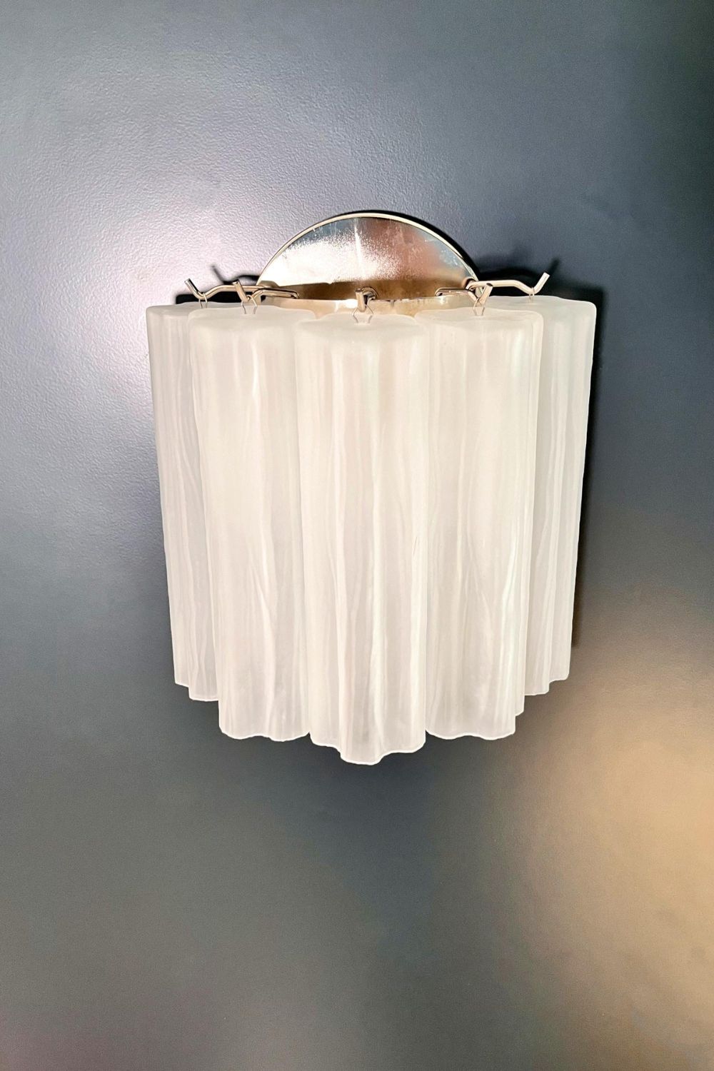 Frosted white Art glass tube wall Lamp