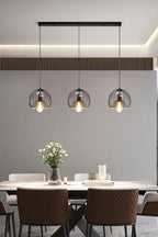 Semi Globe Electroplated Glass Pendant Lamp