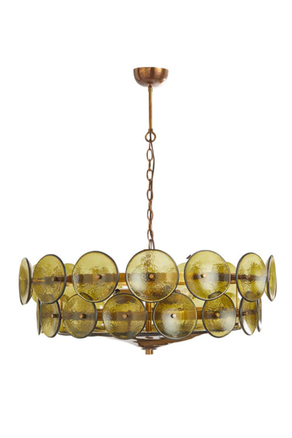 Italian Art glass Lorenzo chandelier