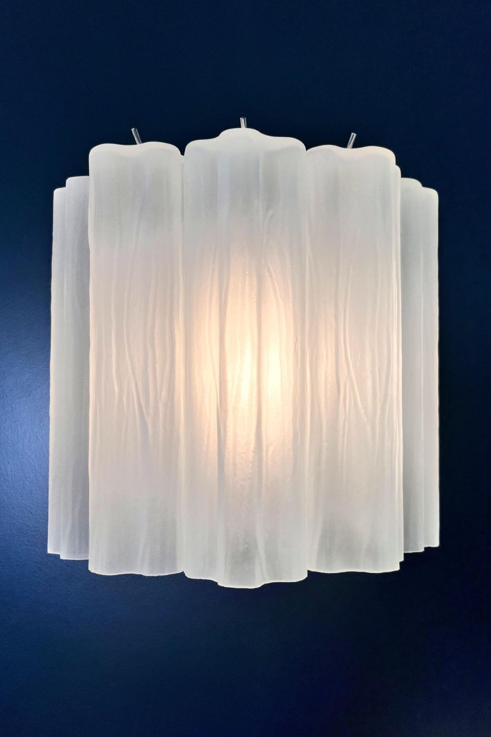 Frosted white Art glass tube wall Lamp