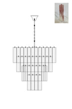 Art Glass Tronchi Chandelier