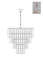 Art Glass Tronchi Chandelier