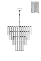 Art Glass Tronchi Chandelier