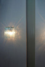Blue Art Glass Tube Wall lamp
