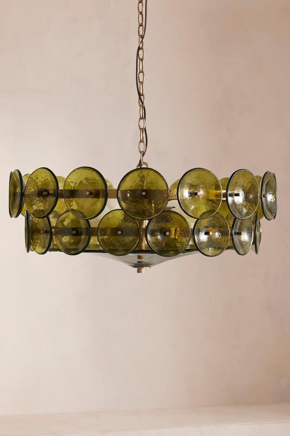 Italian Art glass Lorenzo chandelier