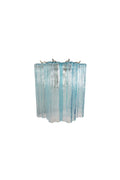 Blue Art Glass Tube Wall lamp