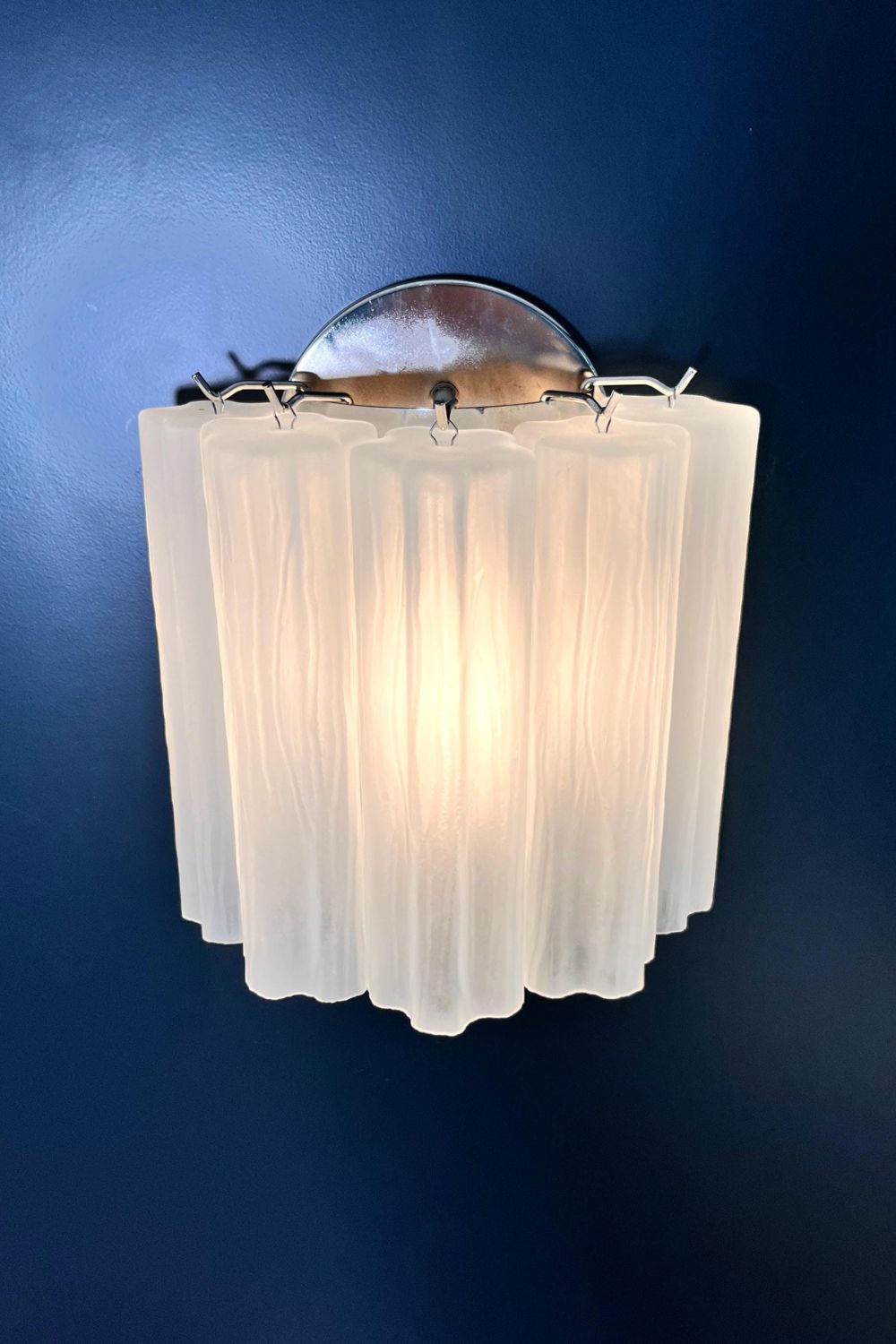 Frosted white Art glass tube wall Lamp