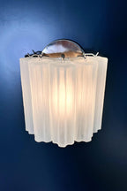 Frosted white Art glass tube wall Lamp