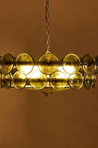 Italian Art glass Lorenzo chandelier