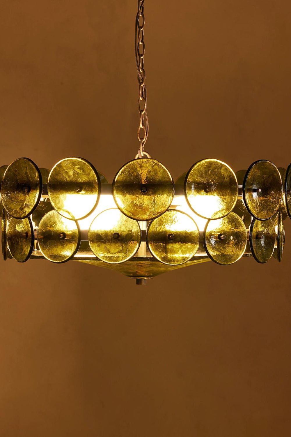 Italian Art glass Lorenzo chandelier