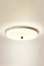 Aeon Travertine Globe Ceiling Light