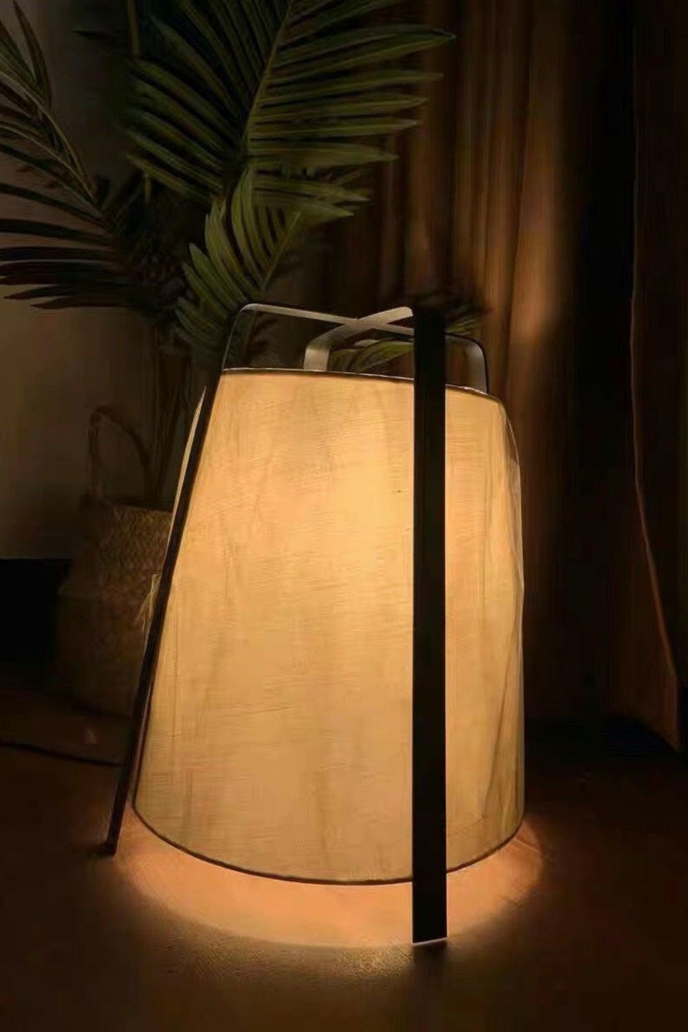 Washi Paper cylinder Table Lamp